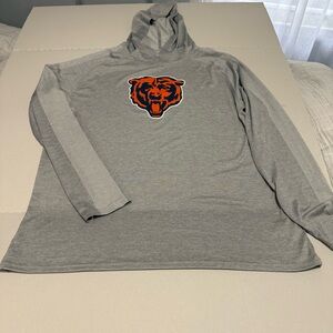 Fanatics Light Gray Textured Hoodie